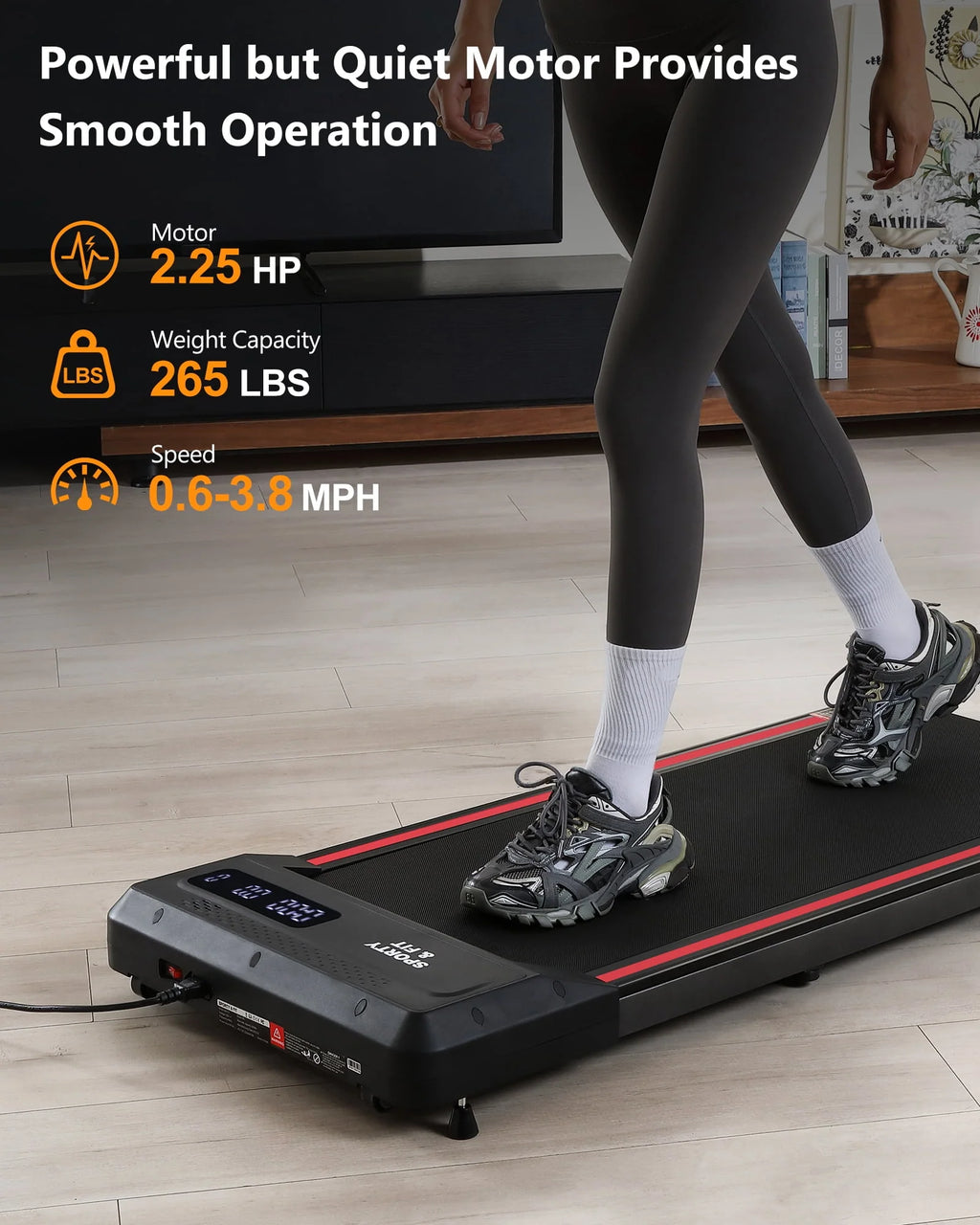 Black Walking Pad H1650