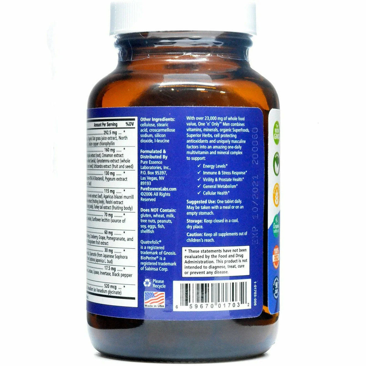 Men One A Day Multivitamin E47786