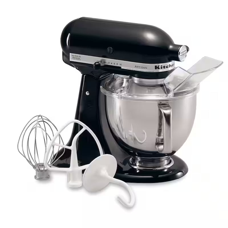 5 Qt. 10-Speed Onyx Black Stand Mixer with Attachments J123481