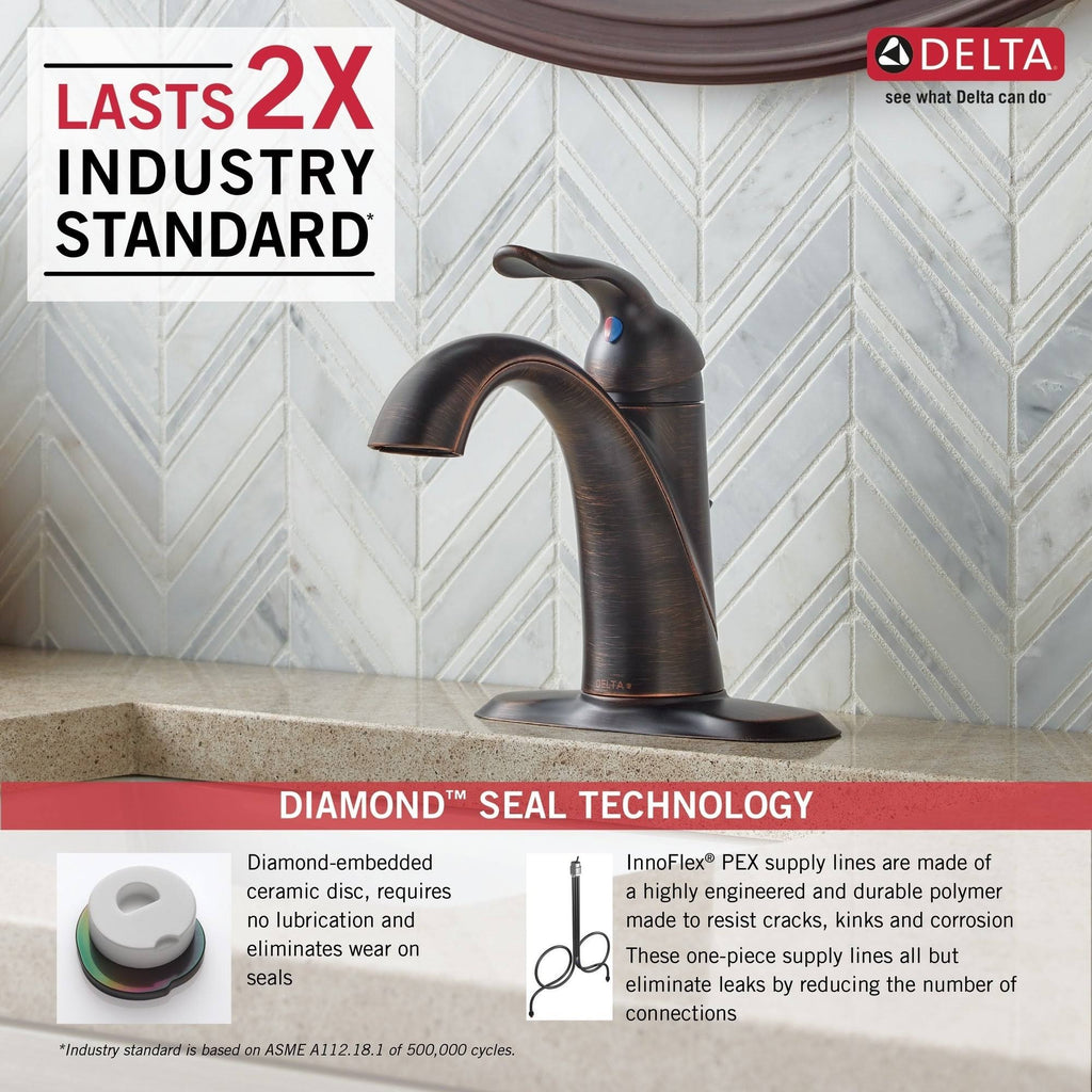 Single Handle Bathroom Faucet E907175