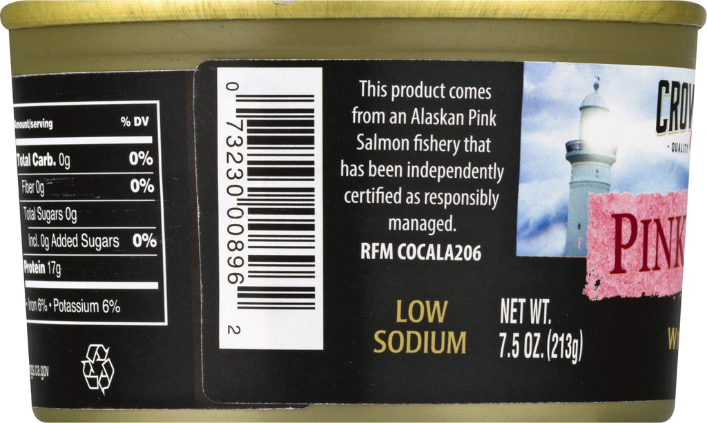 Pink Salmon 7.5-Ounce Cans (Pack of 12) S924