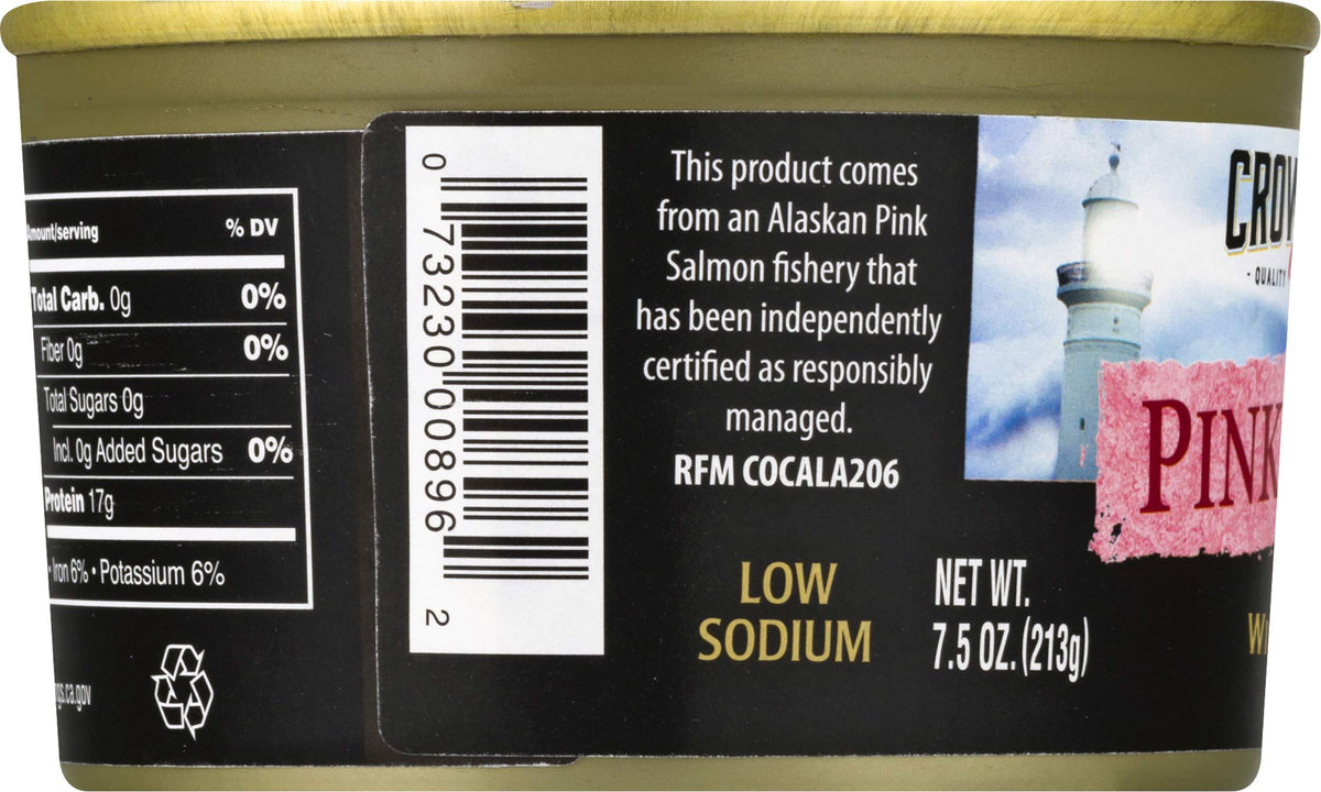Pink Salmon 7.5-Ounce Cans (Pack of 12) S924