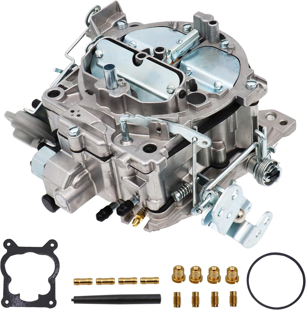 Carburetor 4 Barrel 750 CFM Manual Choke with Gaskets Plugs Jets B9549