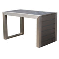 Faux Wood Side Table Natural Finish G466606