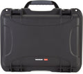 Black Waterproof Hard Case with Padded Dividers and TSA Approved Travel Lock Latches F572
