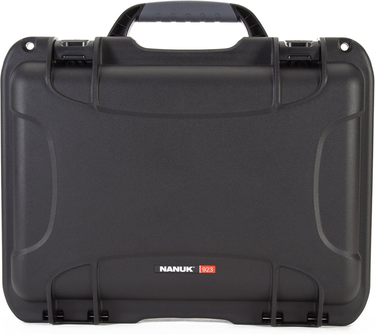Black Waterproof Hard Case with Padded Dividers and TSA Approved Travel Lock Latches F572