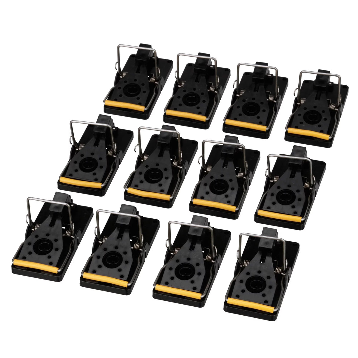 Small Snap Traps for Mice, 3.86" x 1.81" (Pack of 12) W23306