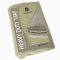 Heavy Duty Waterproof Tarp 12 mil Thick 12 feet by 16 feet Neutral Tan D333228