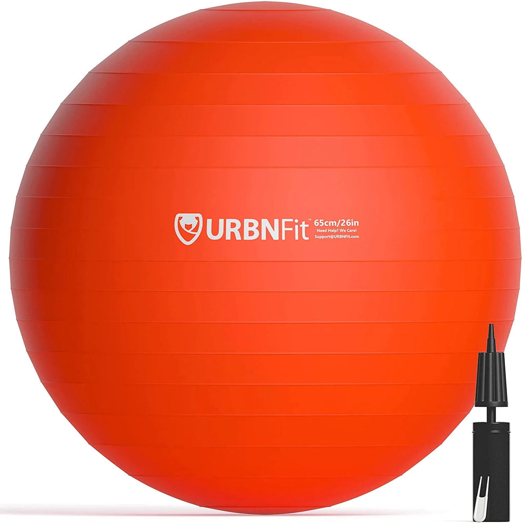 Black 75CM AntiBurst Exercise Ball Q103
