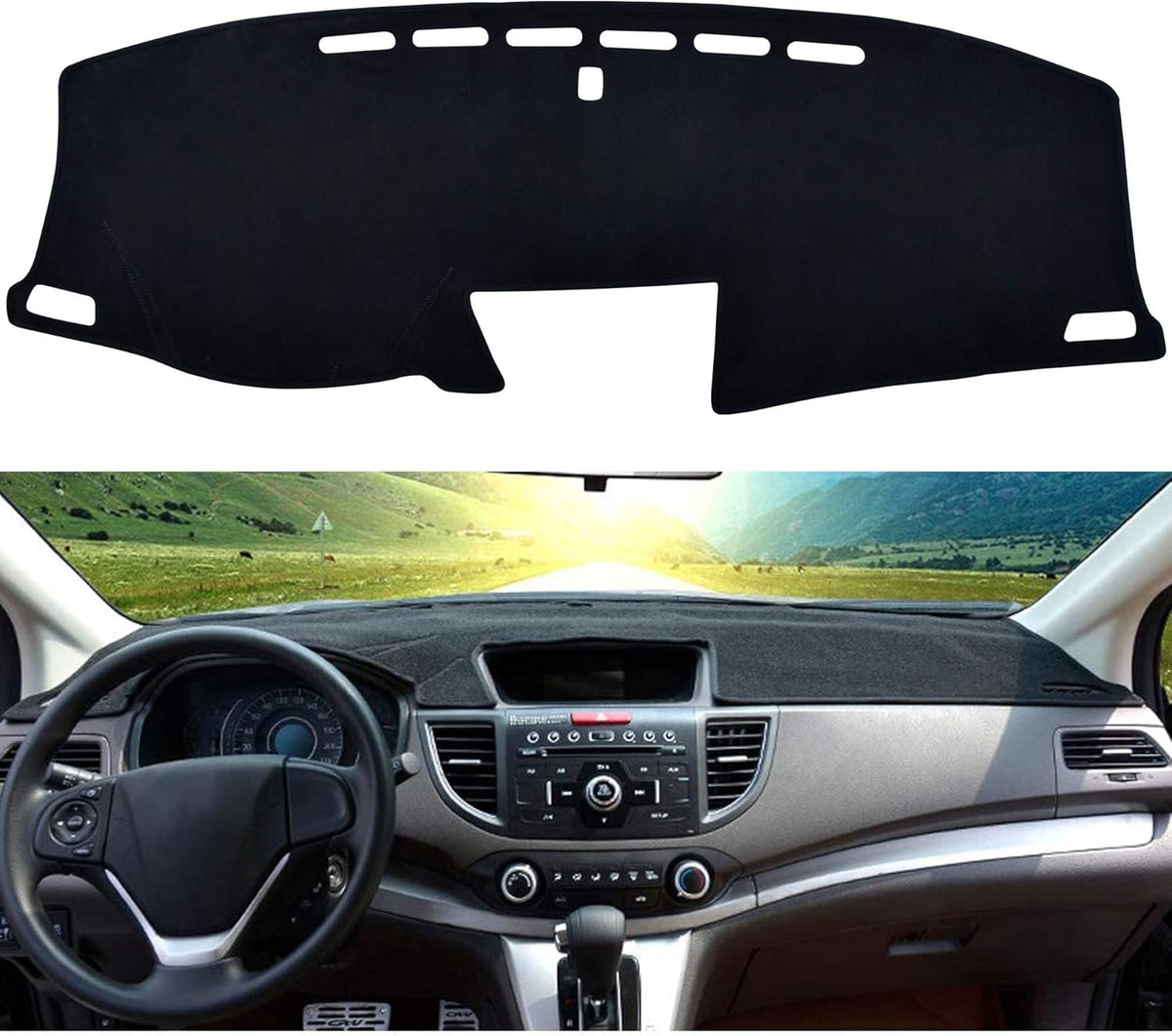 Dashboard Cover Mat Carpet for Honda CRV E855721