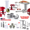 3 Sets Meat Grinder Slicer Juicer Attachment S927312