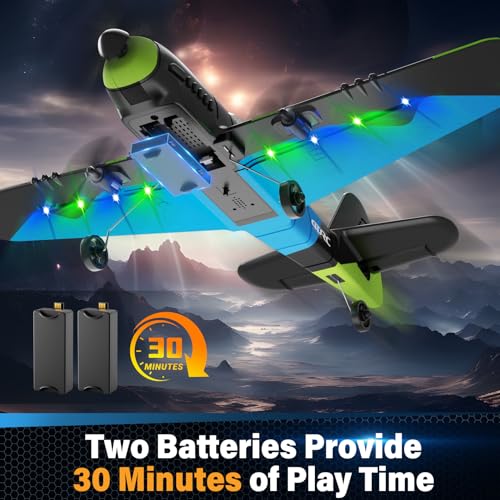 Foam RC Plane Remote Control Airplane with 6-Axis Gyro X9739