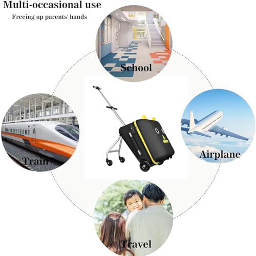 20'' Hardside Carry on Rolling Travel Luggage with Spinner Wheels J511276