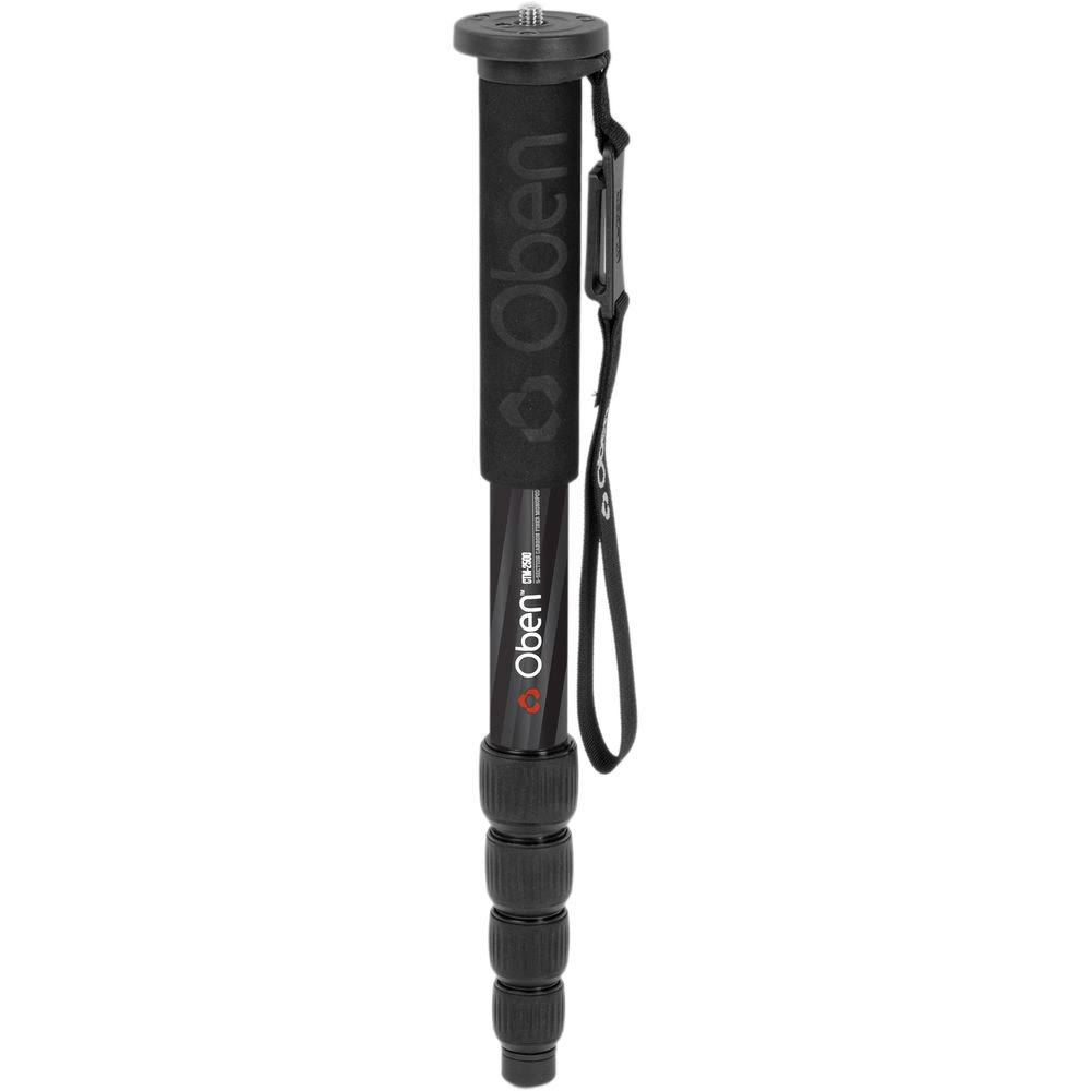 5 Section Carbon Fiber Compact Travel Monopod L864
