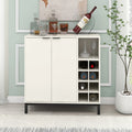White Sideboard Buffet Cabinet with Storage Z707
