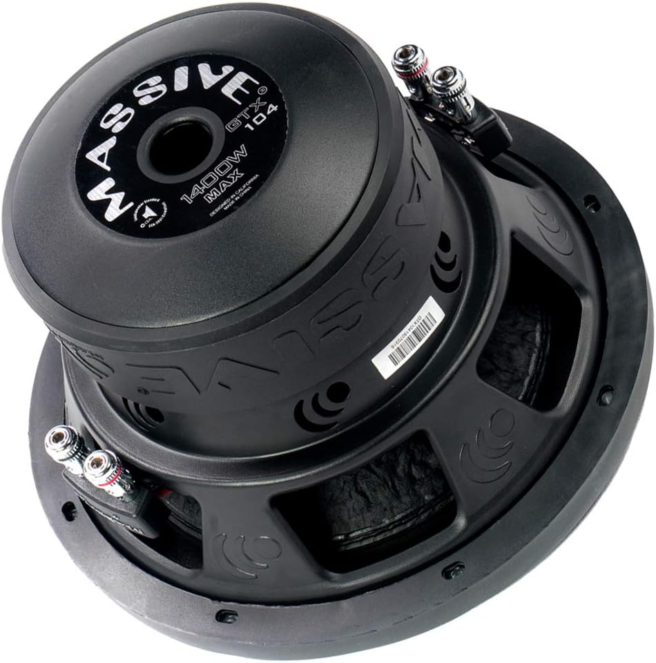 6.5 Inch Car Audio Subwoofer 250 Watt RMS Dual 4 Ohm Q313