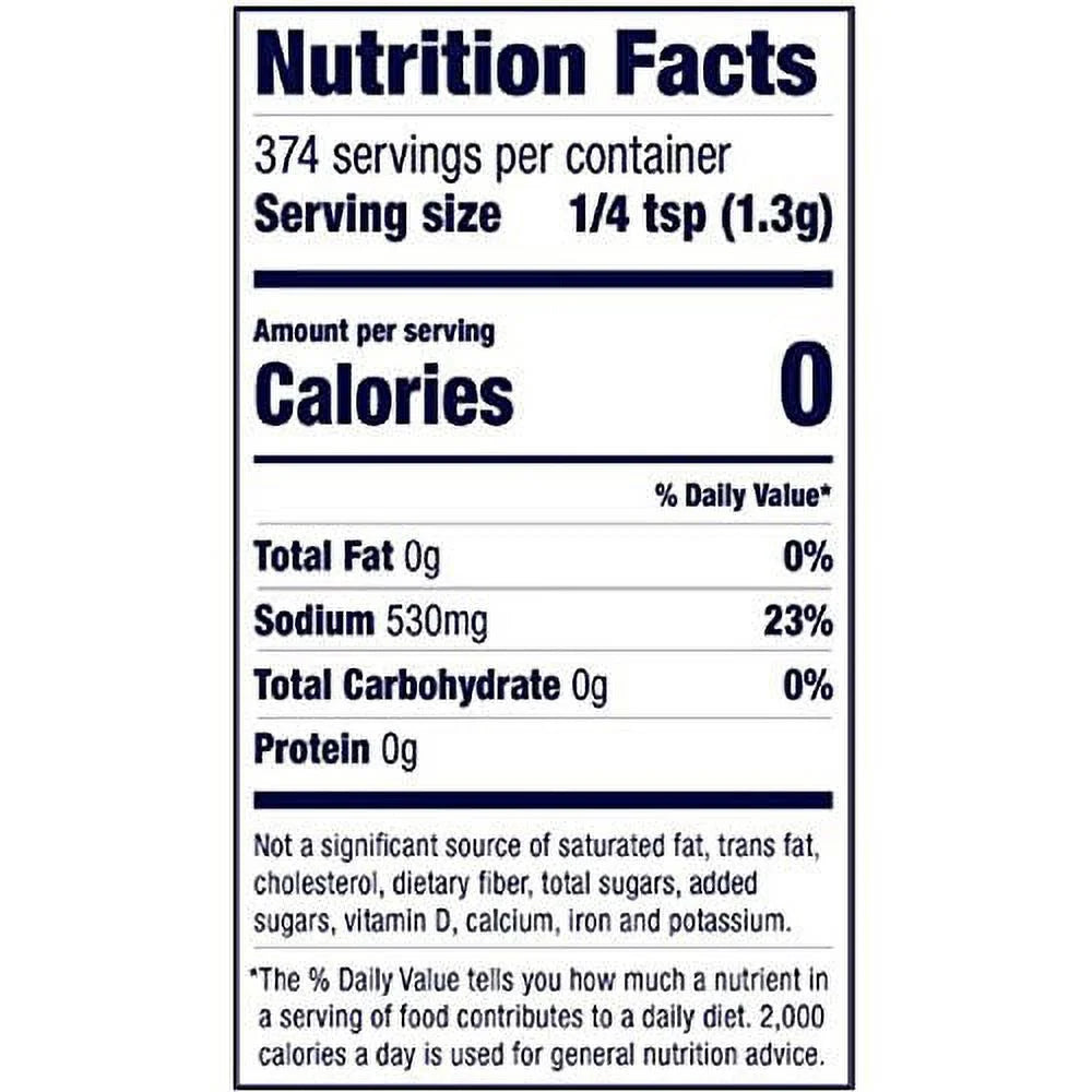 All-Natural Himalayan Pink Salt Coarse 17.6 Ounce Pack of 6 M97849