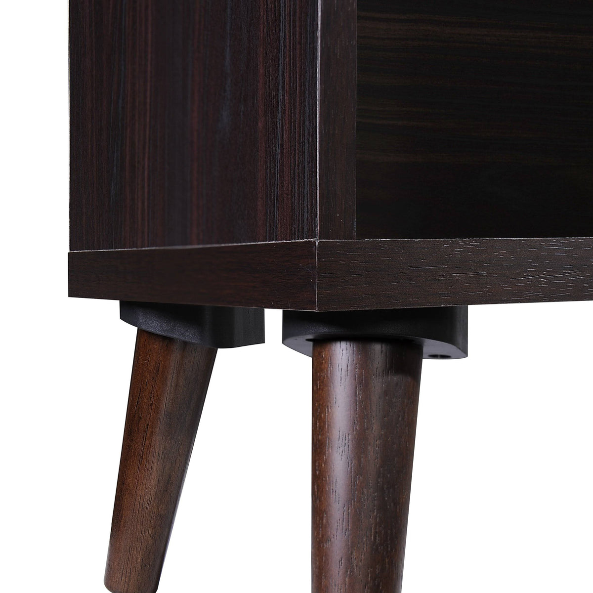 Wenge Faux Wood Bookcase K858