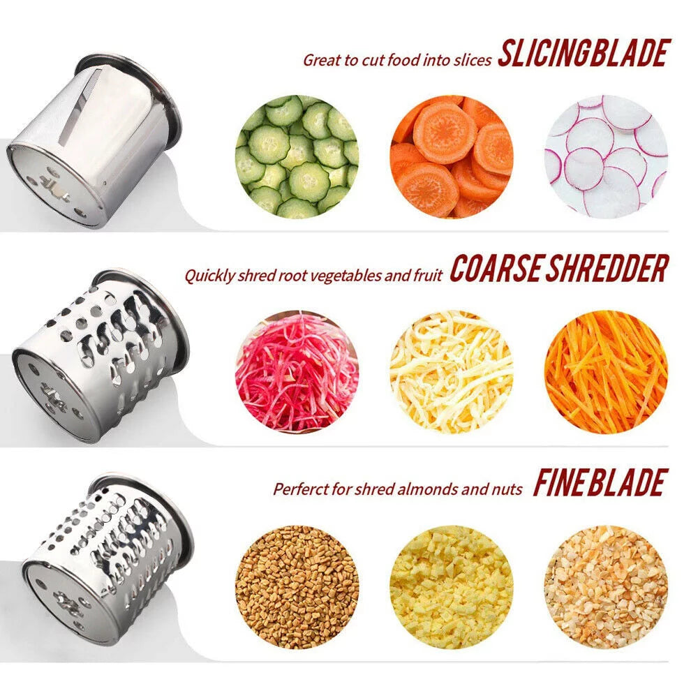 3 Sets Meat Grinder Slicer Juicer Attachment S927312