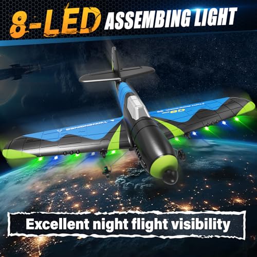 Foam RC Plane Remote Control Airplane with 6-Axis Gyro X9739