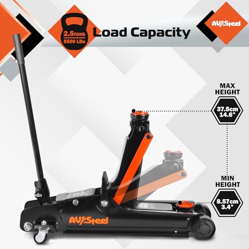 2.5 Ton Low Profile Steel Hydraulic Floor Jack B53258