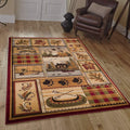 5 Feet 3 Inch X 7 Feet 5 Inch Area Rug Carpet W73777