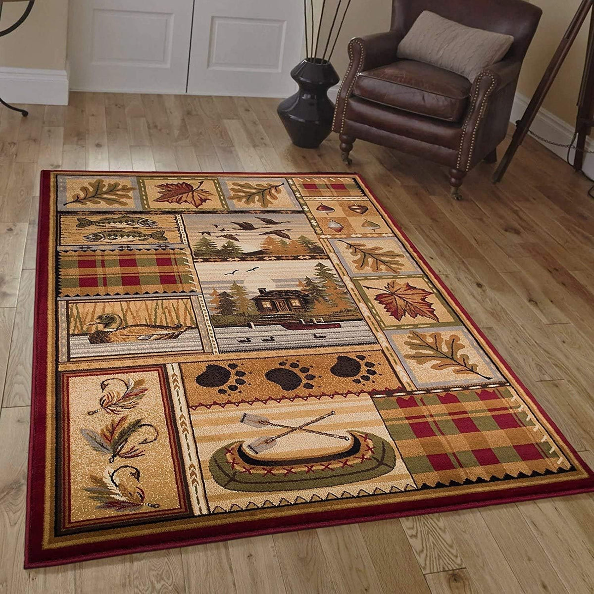 5 Feet 3 Inch X 7 Feet 5 Inch Area Rug Carpet W73777