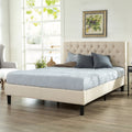 Queen Upholstered Platform Bed Frame B2111