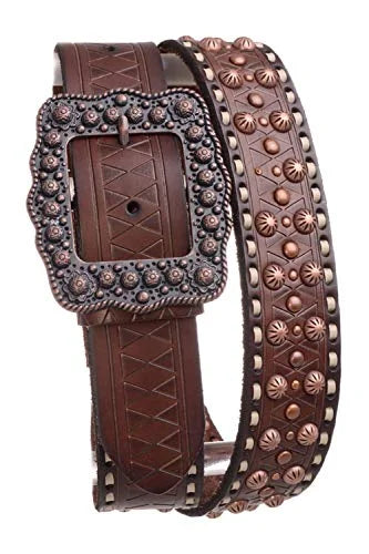 Women's Studded Leather Belt M23196