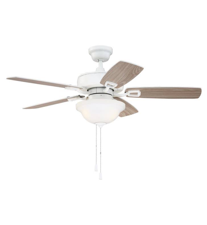 Brushed Polished Nickel Ceiling Fan W803