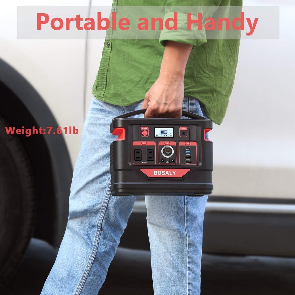 Portable Power Station 296Wh 300W Solar Generator H990