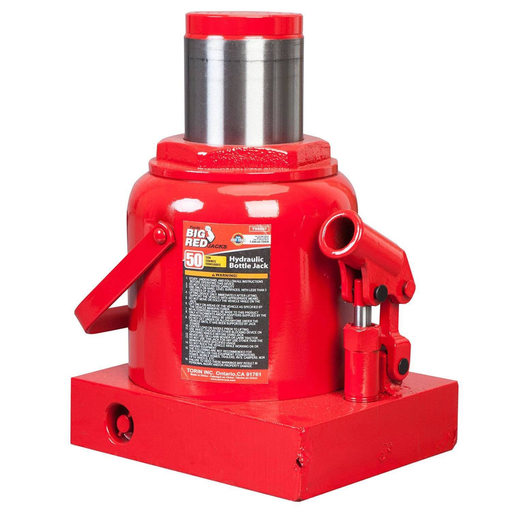50 Ton Capacity Hydraulic Steel Bottle Jack I5574