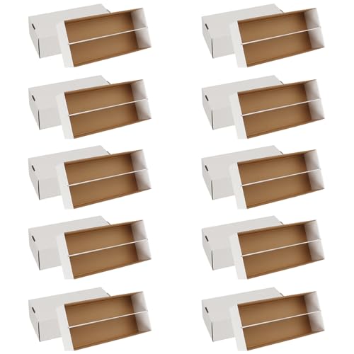 6 Set Cardboard Card Storage Box Q58953