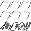 Under Cabinet LED Lighting Kit, Touch Dimmable, 12 Lights, Warm White V582