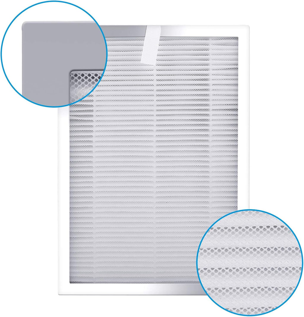 4 Pack H13 True HEPA Activated Carbon Replacement Filters D619853