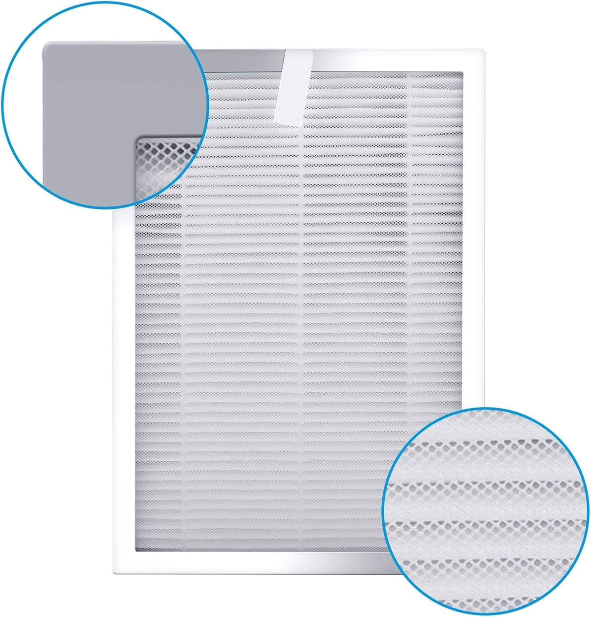4 Pack H13 True HEPA Activated Carbon Replacement Filters D619853