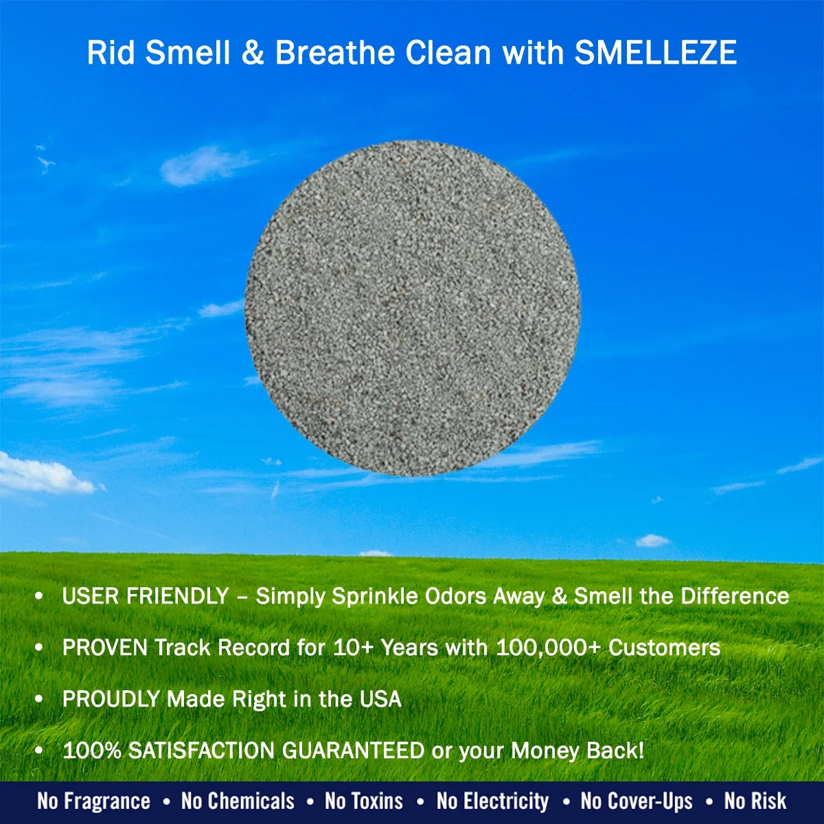 Natural Dead Animal Odor Removal Granules, 2 lbs. B38508