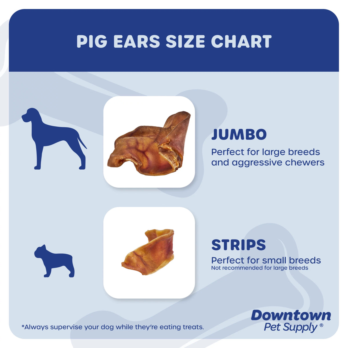 35 Pack Pig Ears Dog Chews Q77741