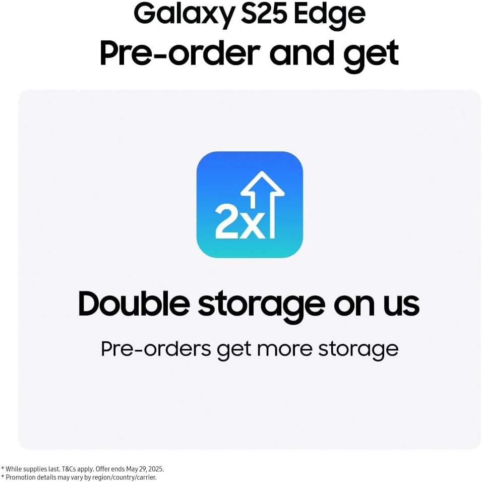 Galaxy S25 Edge Smartphone H7125