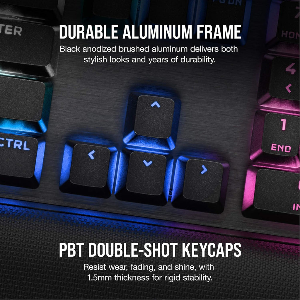 RGB Mechanical Gaming Keyboard with Aluminum Frame T724