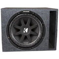15x22 500W Car Subwoofer + Vented Sub Box Enclosure X925