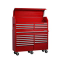 61 in. W 18-Drawer Combination Tool Chest and Rolling Cabinet Set in Gloss G4480