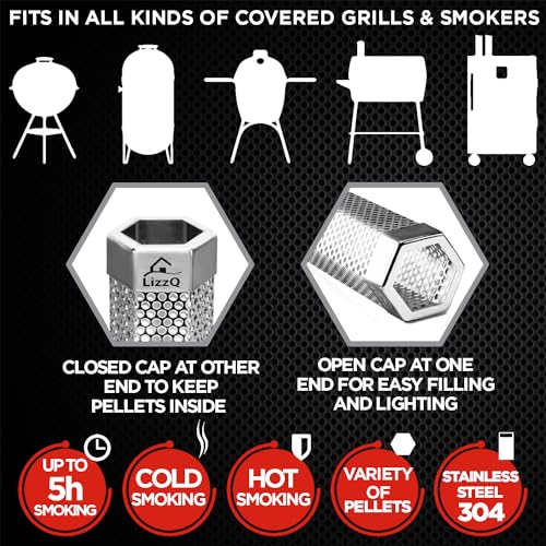 12" Pellet Smoker Tube Set of 2 B4949