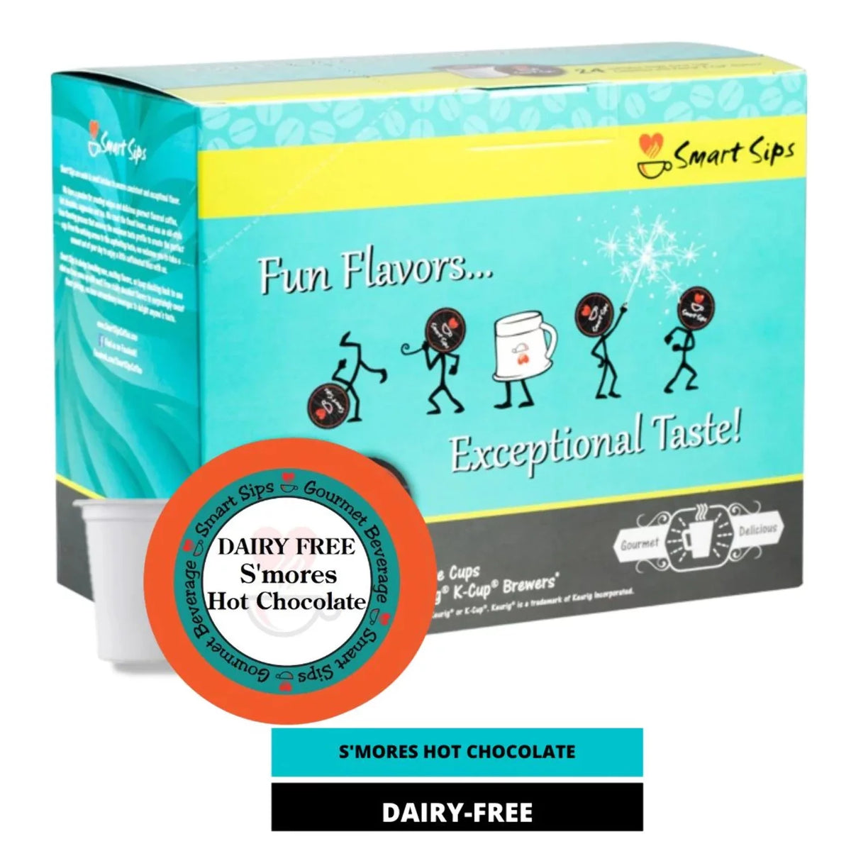 Single-Serve Lactose-Free Hot Cocoa Pods J4167