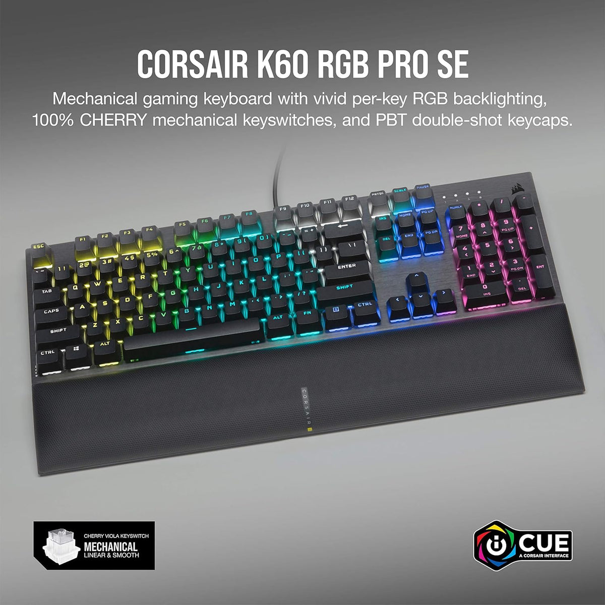 RGB Mechanical Gaming Keyboard with Aluminum Frame T724