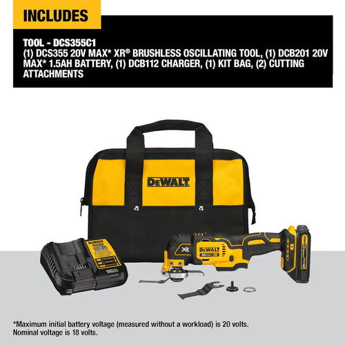20V Max Brushless Oscillating Tool Kit B3694