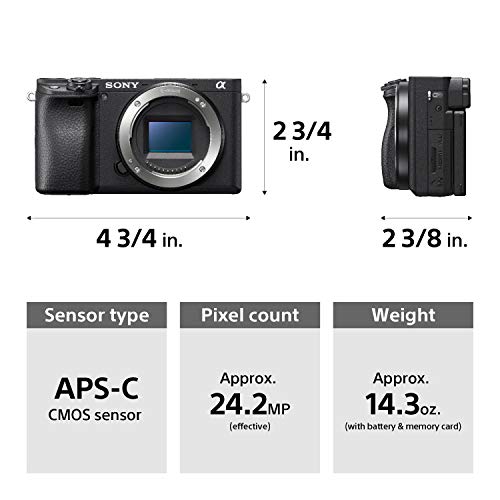 Compact APS-C Interchangeable Lens Digital Camera with 16-50mm Lens, Black M18999