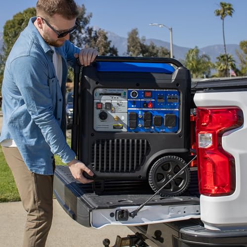 9,500-Watt Dual Fuel Digital Inverter Portable Generator N701