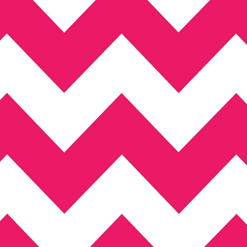 Raspberry Chevron Laminate Sheet Y188