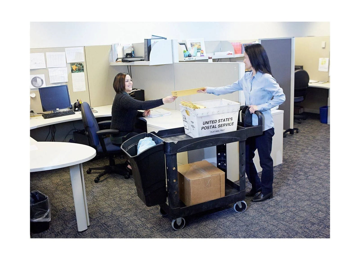 Heavy-Duty Utility Cart with 2 Shelves L603198